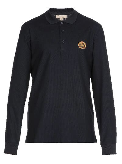 burberry densford polo long sleeve